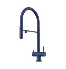 Смеситель для кухни Omoikiri Kanto-IB выдвижной излив под фильтр Indigo Blue 4994427