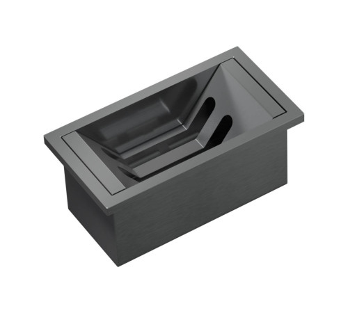 Подставка-сушка для тарелок Omoikiri FG-02-GM вороненая сталь 4999054