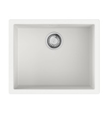 Кухонная мойка Omoikiri Yamakawa 55T-U/I Tetogranit 55,6x45,6 см белый 4993431