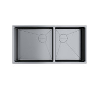 Кухонная мойка Omoikiri Taki 85-2-LB-U/IF Side-IN 85x44 см нержавеющая сталь 4997037