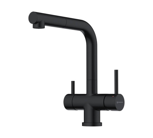 Смеситель для кухни Omoikiri Takamatsu-S-GB с выдвижным изливом под фильтр графит 4994358