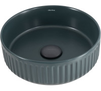 Раковина-чаша Allen Brau Fantasy 36х36х12 см петроль 4.11032.PT
