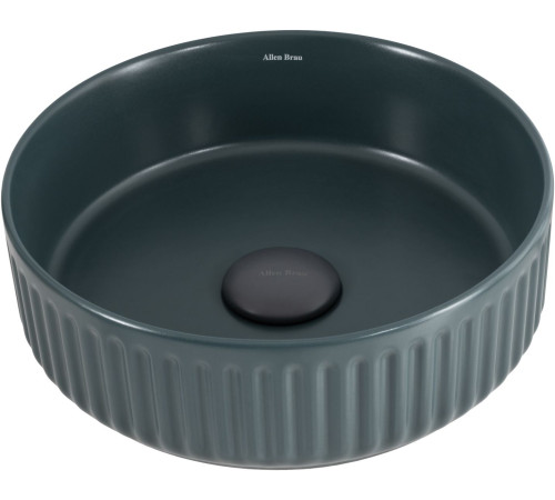 Раковина-чаша Allen Brau Fantasy 36х36х12 см петроль 4.11032.PT