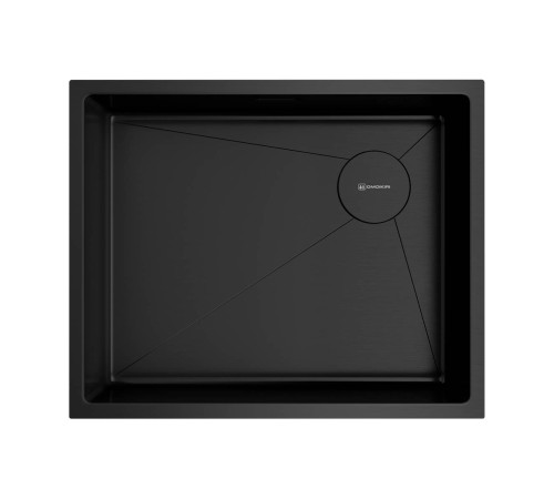 Кухонная мойка OMOIKIRI Taki 54-U/IF Side SF-GB 54x44 см графит 4997036