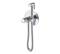 Гигиенический душ со смесителем Boheme Tech шланг 120 см chrome 157-CR