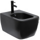 Биде подвесное Allen Brau Liberty 36.7x51.8x29 см черный 4.33010.31