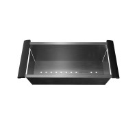 Коландер Omoikiri CO-05-GM нержавеющая сталь цвет вороненая сталь 4999059