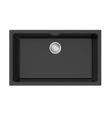 Кухонная мойка Omoikiri Okinoshima 76-U/I-BL Natceramic 76x46 см черный 4997146