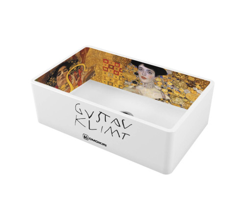 Кухонная мойка Omoikiri Mikura 76-Klimt Natceramic 76x46 см белая 4993022