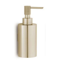 Дозатор для жидкого мыла Boheme Uno подвесной матовое золото 10977-MG