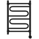 Полотенцесушитель электрический Стилье Формат 22 45.8x66.5 см черный 31522-6040