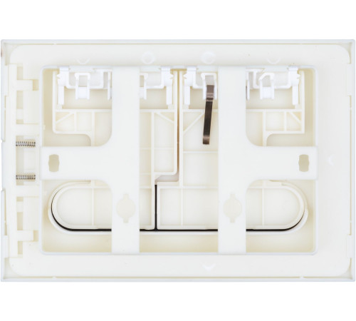 Клавиша смыва Allen Brau Project Color 23.1x15.7 см белый матовый 9.2PR01.21