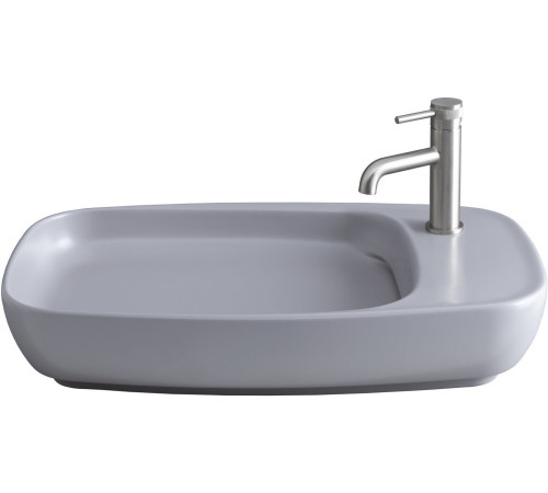 Раковина-чаша Allen Brau Liberty 70x42.6x13.5 см с 1 отверстием антрацит 4.32012.AN