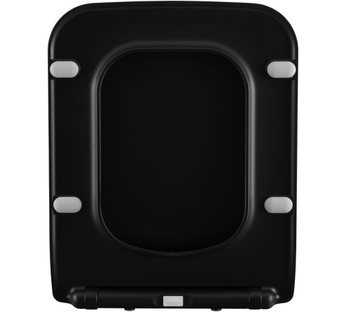 Крышка-сиденье для унитаза Allen Brau Liberty 36.4x43.2 см черная 4.33008.31