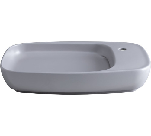 Раковина-чаша Allen Brau Liberty 70x42.6x13.5 см с 1 отверстием антрацит 4.32012.AN