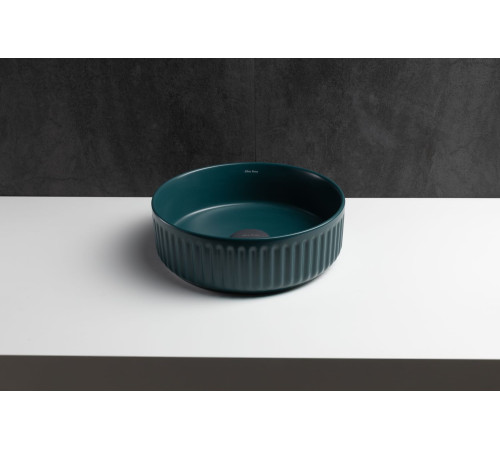 Раковина-чаша Allen Brau Fantasy 36х36х12 см петроль 4.11032.PT