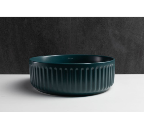 Раковина-чаша Allen Brau Fantasy 36х36х12 см петроль 4.11032.PT