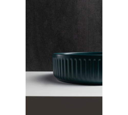 Раковина-чаша Allen Brau Fantasy 36х36х12 см петроль 4.11032.PT