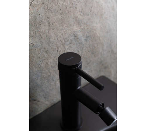 Биде подвесное Allen Brau Liberty 36.7x51.8x29 см черный 4.33010.31