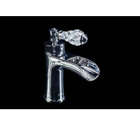 Смеситель для раковины Boheme Vogue Crystal однорычажный хром глянцевый 221-CRST