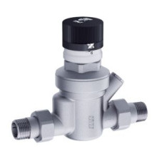 Редуктор давления FAR 1/2 НР-НР с визуализацией давления под манометр FA 2878 12