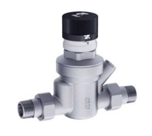 Редуктор давления FAR 1/2 НР-НР с визуализацией давления под манометр FA 2878 12