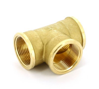 Тройник латунный Tiemme 1 1/4 ВР 1500029