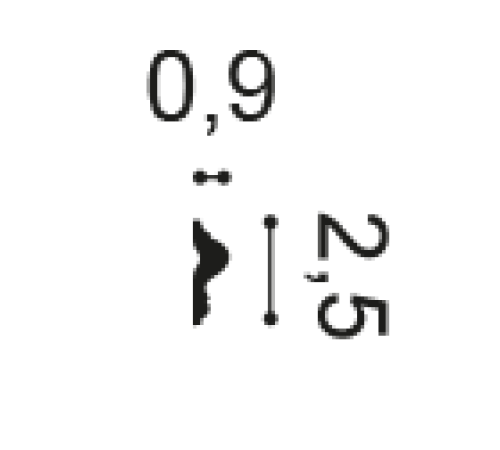 Молдинг гибкий Orac Decor PX201F