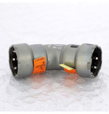 Угольник 45 градусов Viega Megapress пресс оцинкованная сталь 1/2 694579