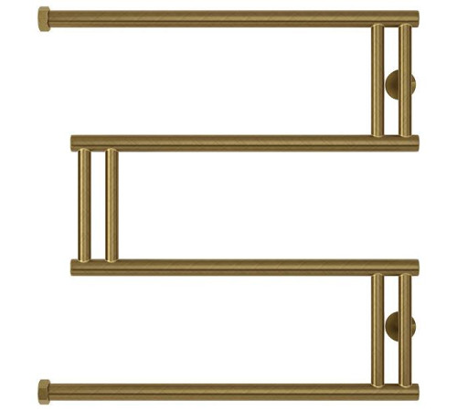 Полотенцесушитель водяной Сунержа High-Tech 600x600 мм состаренная бронза 05-4050-6060