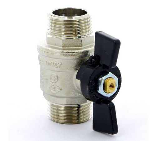 Кран шаровой Bugatti Oregon 327 1 Н-Н полнопроходной с бабочкой 03270032