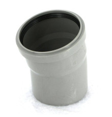 Отвод для внутренней канализации Ostendorf HT 110 мм 15° 115100