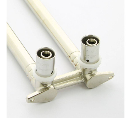 Угольник двойной Uni-Fitt пресс-трубка 16 мм x 15 мм L=300 мм 719N6153