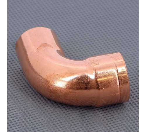 Угол медный 90 градусов однораструбный под пайку Viega 22 мм 100933