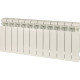 Радиатор биметаллический Global STYLE PLUS 350 12 секций боковое подключение RAL 9010 STP03501012