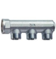 Коллектор концевой FAR 3/4 ВР на 2 отвода M24x19 межосевое 36 мм FK 3000 C34