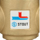 Клапан термостатический смесительный STOUT SVM-0030 G 1 1/4 НР 60 °C SVM-0030-325506