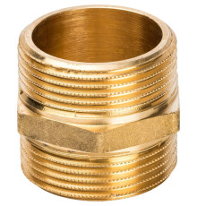 Ниппель STOUT 1 1/4 НР-НР латунный SFT-0003-114114