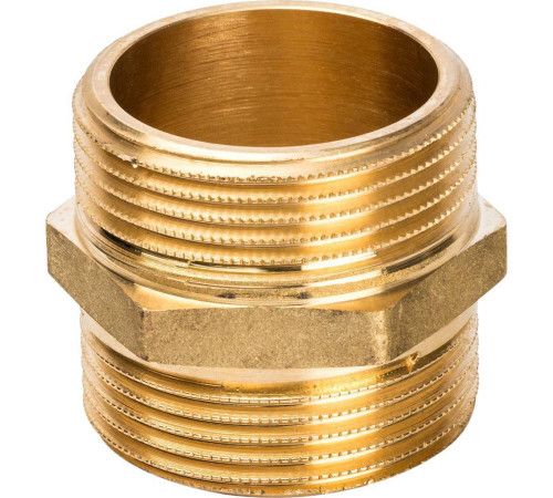 Ниппель STOUT 1 1/4 НР-НР латунный SFT-0003-114114