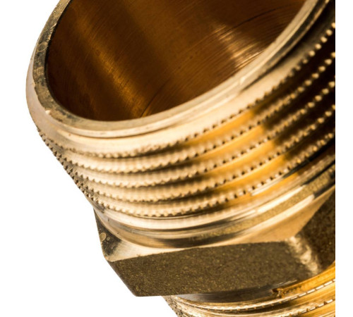 Ниппель STOUT 1 1/4 НР-НР латунный SFT-0003-114114