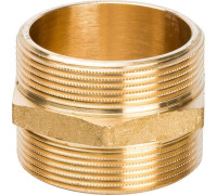 Ниппель STOUT 2 НР-НР латунный SFT-0003-000022