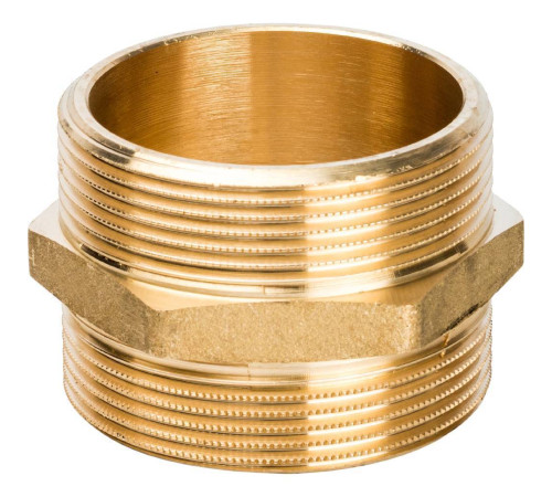 Ниппель STOUT 2 НР-НР латунный SFT-0003-000022