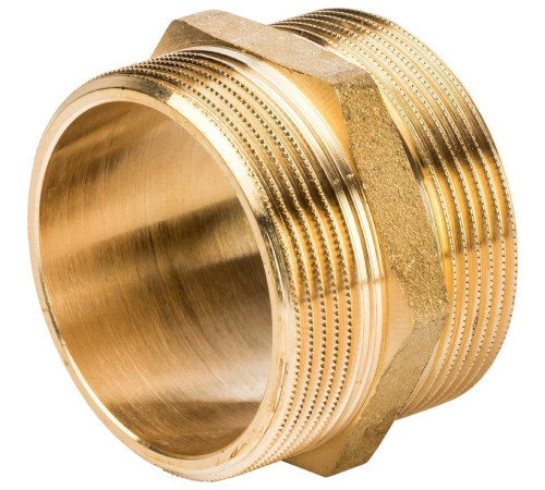 Ниппель STOUT 2 НР-НР латунный SFT-0003-000022