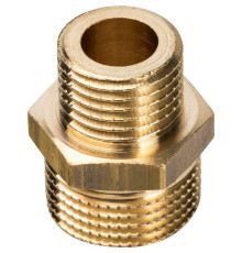 Ниппель переходной STOUT 3/8x1/4 НН латунный SFT-0003-003814