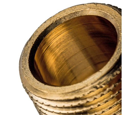 Ниппель переходной STOUT 3/8x1/4 НН латунный SFT-0003-003814