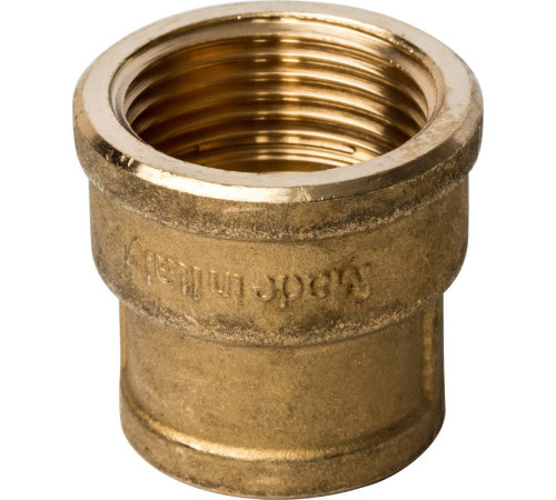Муфта переходная латунная STOUT ВВ 1x3/4 SFT-0005-000134