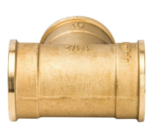 Тройник латунный STOUT ВВ 1 1/2 SFT-0019-000112