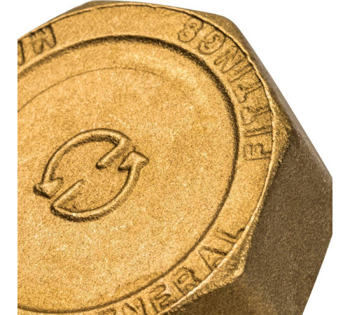 Заглушка резьбовая STOUT 1 1/4 ВР латунная SFT-0026-000114