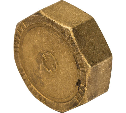 Заглушка резьбовая STOUT 1 1/2 ВР латунная SFT-0026-000112