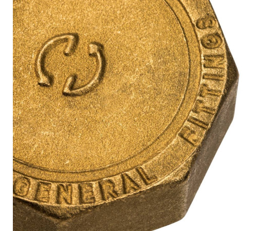 Заглушка резьбовая STOUT 1 1/2 ВР латунная SFT-0026-000112